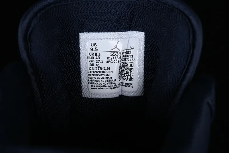 All categories Air Jordan Jordan series basketball shoes Air Jordan 1 Low G version pure original Air Jordan AJ1 Joe 1 midnight blue low-top cultural and leisure sports sneakers 553558-481